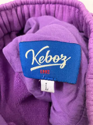 KEBOZ/ケボズ/スウェットパンツ/パンツ/パープル/L