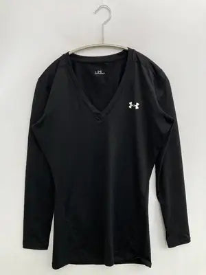 UNDER ARMOUR/アンダーアーマー/Tシャツ/カットソー/トップス/ブラック/LG