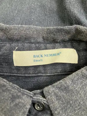 BACK NUMBER/バックナンバー/シャツ/ブラウス/トップス/ネイビー/Small