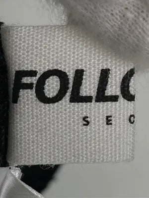 FOLLOWIN/フォロウィン/デニムパンツ/パンツ/ブラック/L