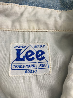 Lee/リー/シャツワンピース/ワンピース/ドレス/ブルー/M