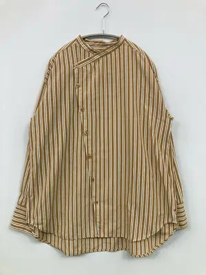 シャツ/ブラウス/トップス/ブラウン/M