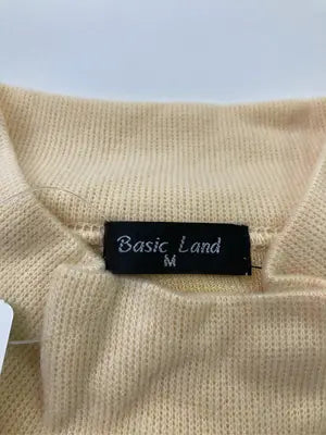 Basic Land/Tシャツ/カットソー/トップス/イエロー/M