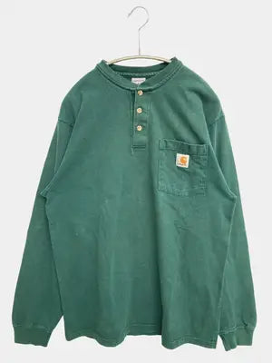 Carhartt/カーハート/Tシャツ/カットソー/トップス/グリーン/S