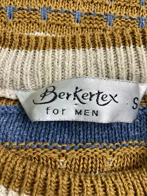 Berkertex/ニット/セーター/トップス/ブラウン/S