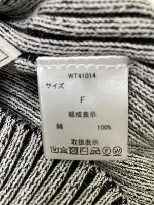 W.W.G/フーズフーギャラリー/チューブトップ/トップス/ブラック/F