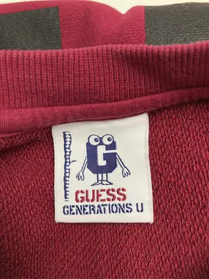 GUESS/ゲス/スウェット/トップス/レッド/M