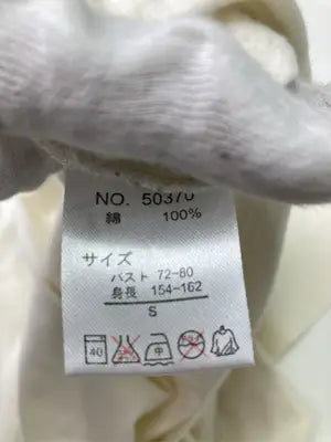 ikka/イッカ/Tシャツ/カットソー/トップス/アイボリー/S