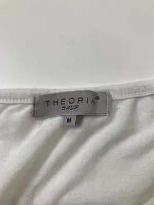theoria/セオリア/Tシャツ/カットソー/トップス/ホワイト/m