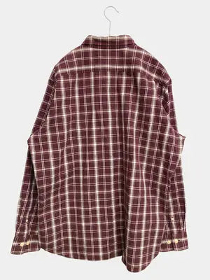 BURBERRY/バーバリー/シャツ/ブラウス/トップス/レッド/LL