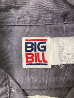 BIG BILL/シャツ/ブラウス/トップス/グレー/M-REG