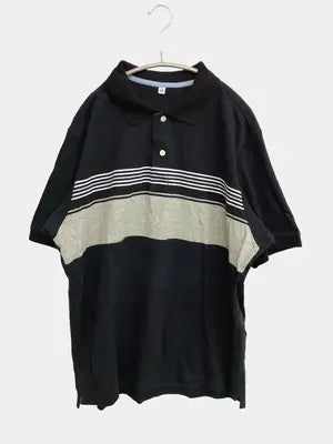 UNIQLO/ユニクロ/ポロシャツ/トップス/ブラック/XXL