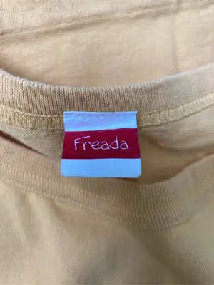 freada/フリーダ/Tシャツ/カットソー/トップス/イエロー/M