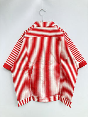 persole/シャツ/ブラウス/トップス/レッド/3L