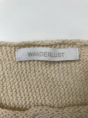 WANDERLUST/Tシャツ/カットソー/トップス/ベージュ