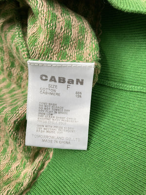 CABaN/キャバン/Tシャツ/カットソー/トップス/グリーン/F