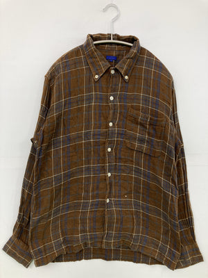 シャツ/ブラウス/トップス/ブラウン/S