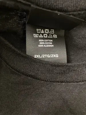 Hanes/ヘインズ/Tシャツ/カットソー/トップス/ブラック/2XL