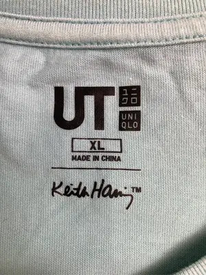 UNIQLO/ユニクロ/Tシャツ/カットソー/トップス/スカイブルー/XL