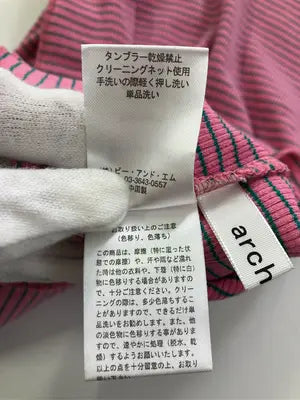 archives/アルシーヴ/Tシャツ/カットソー/トップス/ピンク