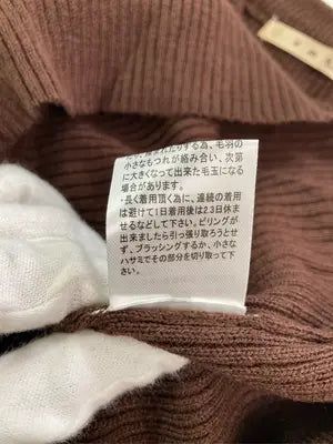 ems excite/エムズエキサイト/ニット/セーター/トップス/ブラウン/F
