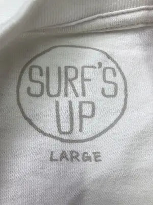 SURF`S UP/Tシャツ/カットソー/トップス/ホワイト/LARGE