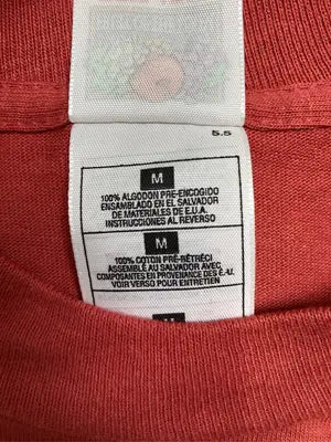 FRUIT OF THE LOOM/フルーツオブザルーム/Tシャツ/カットソー/トップス/レッド/M