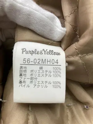 Purple & Yellow/その他アウター/ジャケット/アウター/ベージュ