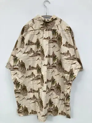 alfred Shaheen/シャツ/ブラウス/トップス/ベージュ/XL