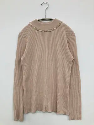 OLIVE des OLIVE/オリーブデオリーブ/ニット/セーター/トップス/ベージュ