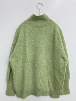 NANO-UNIVERSE/ナノユニバース/ニット/セーター/トップス/ライトグリーン/1