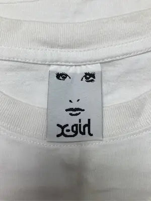 X-GIRL/エックスガール/Tシャツ/カットソー/トップス/ホワイト/1