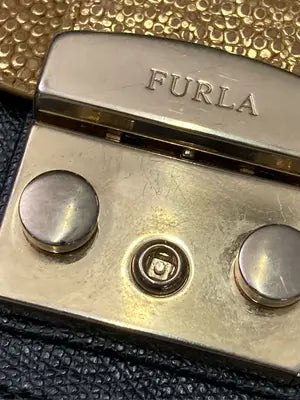 FURLA/フルラ/ショルダーバッグ/バッグ/ブラック
