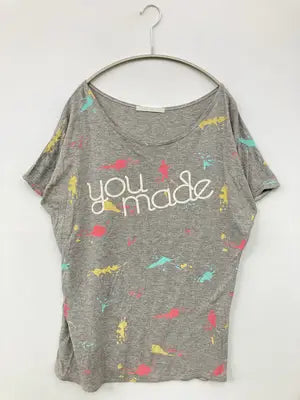 Hedker/Tシャツ/カットソー/トップス/グレー/F