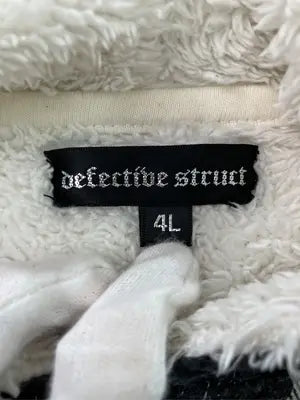 defectibe struct/ベスト/トップス/ブラック/4L