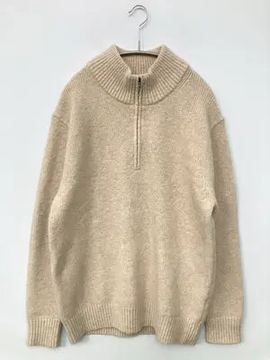 UNIQLO/ユニクロ/ニット/セーター/トップス/ベージュ/M