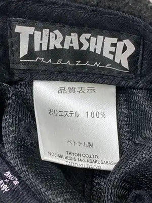 THRASHER/スラッシャー/キャップ/帽子/ブラック/フリー