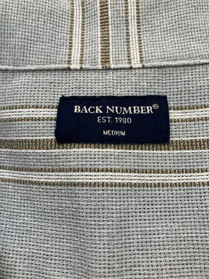 BACK NUMBER/バックナンバー/シャツ/ブラウス/トップス/ブルー/Medium