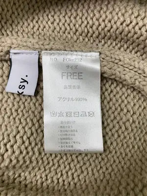 forksy./フォルクシー/ニット/セーター/トップス/ベージュ/FREE