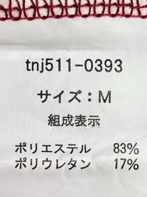 TINA:JOJUN/ティーナジョジュン/Tシャツ/カットソー/トップス/レッド/M