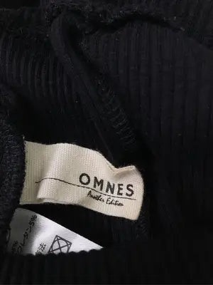 OMNES/オムネス/ロングスカート/スカート/ブラック