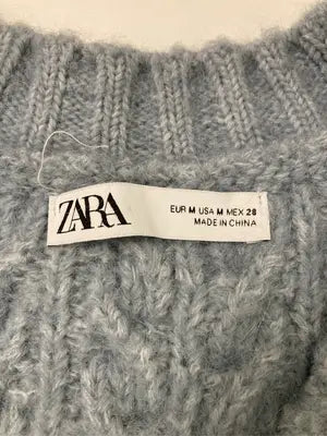 ZARA/ザラ/ベスト/トップス/スカイブルー/M