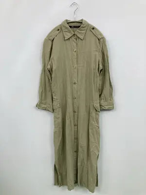 ZARA/ザラ/シャツワンピース/ワンピース/ドレス/カーキ/EUR S/USA S/MEX 26