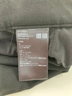 UNIQLO/ユニクロ/スラックス/パンツ/ブラック/M