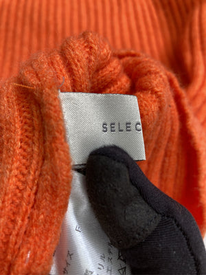 SELECT MOCA/セレクトモカ/ニット/セーター/トップス/オレンジ/F