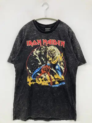 IRON MAIDEN/Tシャツ/カットソー/トップス/ブラック/Ｓ