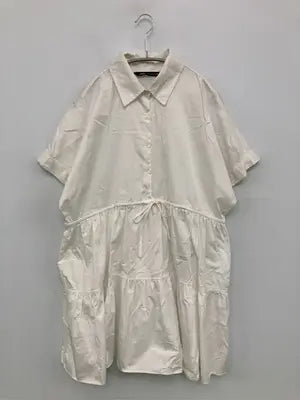 ZARA/ザラ/シャツワンピース/ワンピース/ドレス/ホワイト/EUR S/USA S/MEX 26