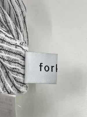 forksy./フォルクシー/Tシャツ/カットソー/トップス/ホワイト/F