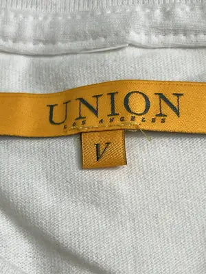 UNION/ユニオン/Tシャツ/カットソー/トップス/ホワイト/V