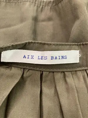 AIX LES BAINS/シャツ/ブラウス/トップス/カーキ/F